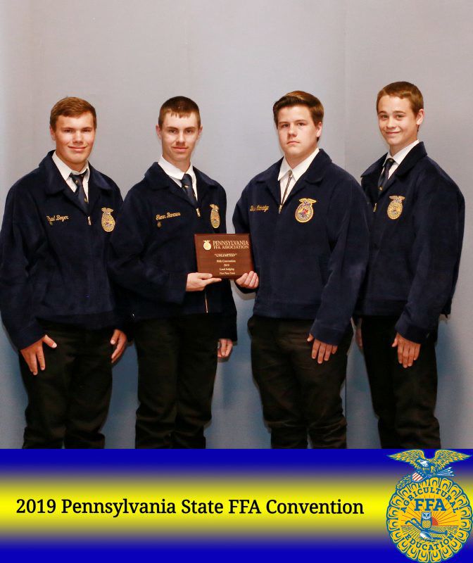 Land Judging First Place Team